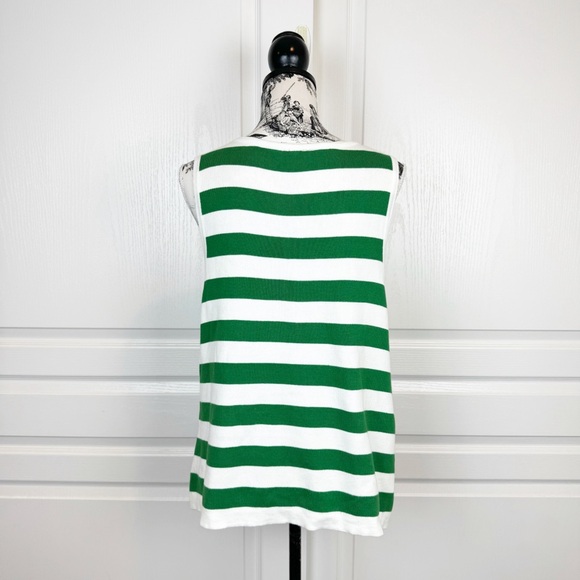 MOTH x ANTHROPOLOGIE Green Valley Knit Tank Top Size Large - Picture 4 of 7